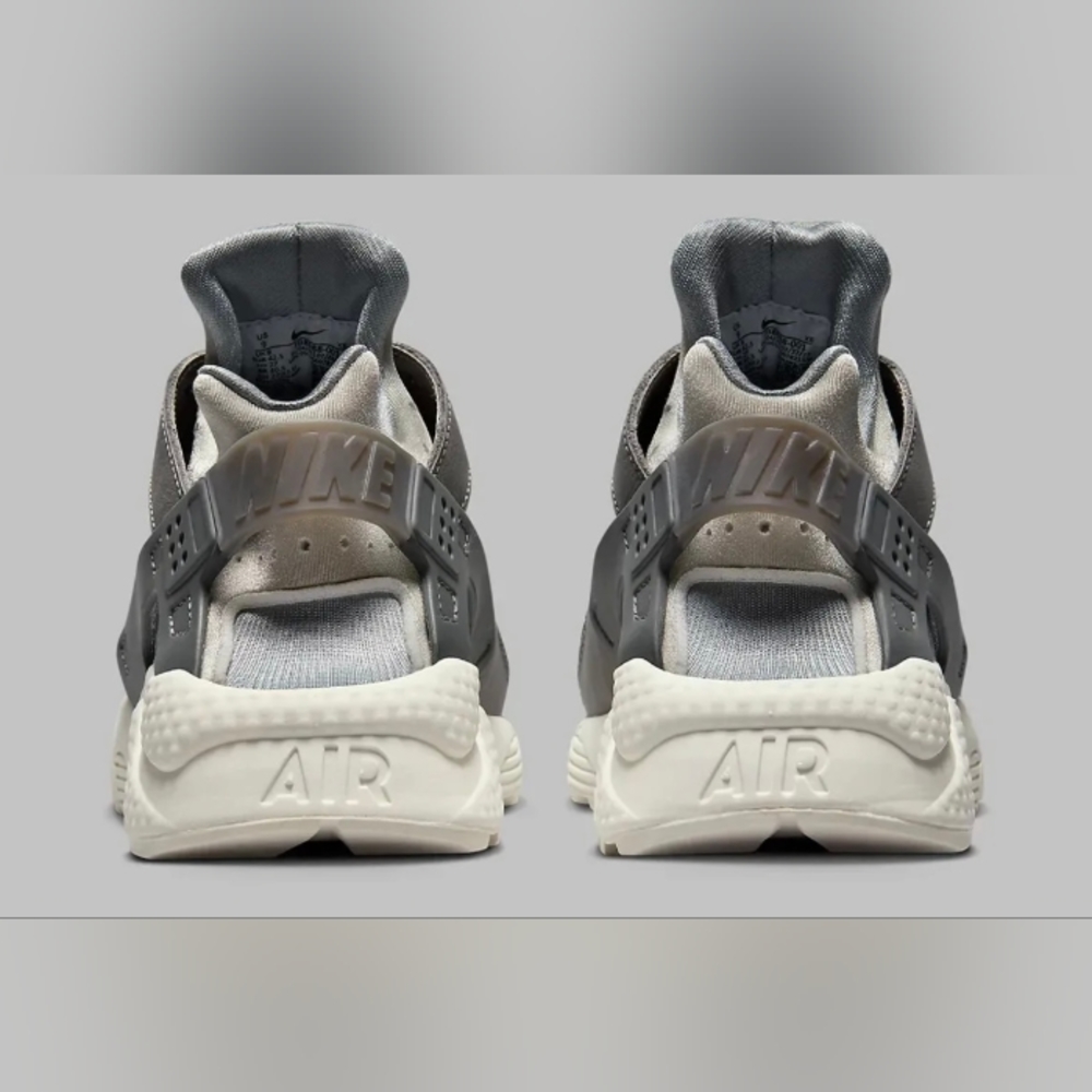 Nike Air Huarache Light Smoke Grey/Flat Pewter/Light Iron Ore FB8988-001 Size 12 - Picture 7 of 7